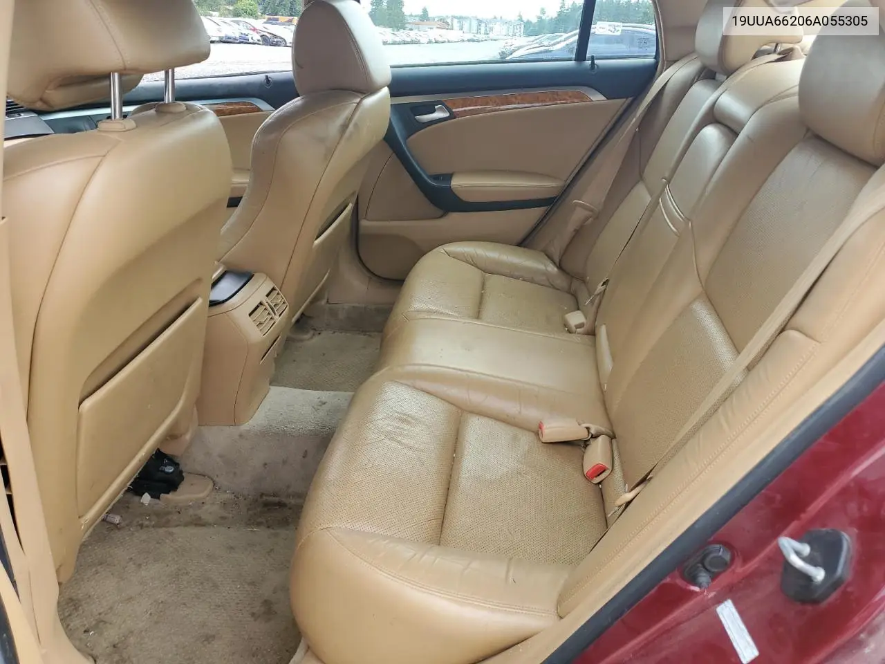 2006 Acura 3.2Tl VIN: 19UUA66206A055305 Lot: 62511385