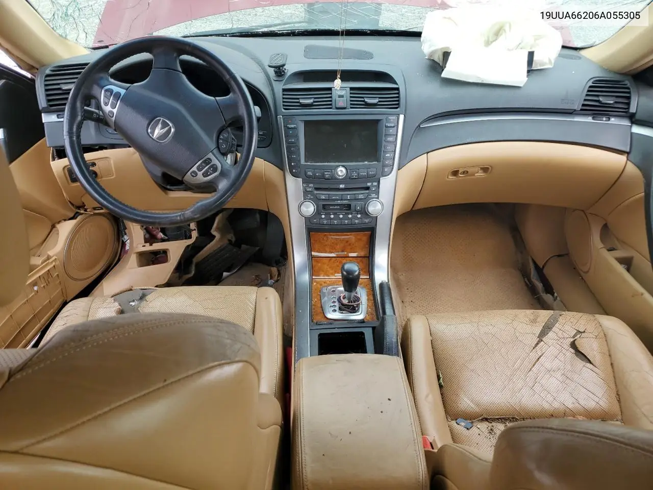 2006 Acura 3.2Tl VIN: 19UUA66206A055305 Lot: 62511385
