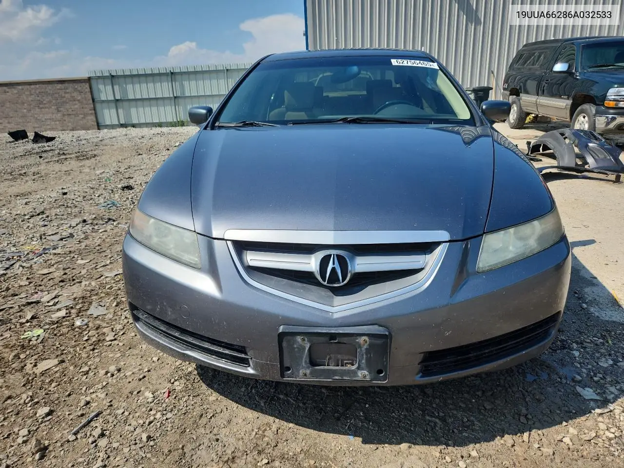 2006 Acura 3.2Tl VIN: 19UUA66286A032533 Lot: 62756465