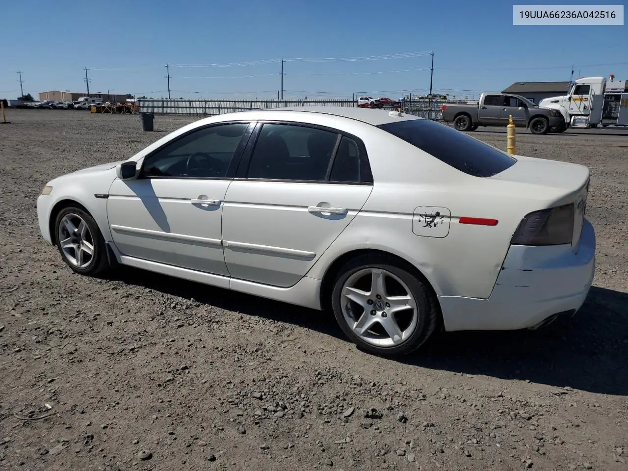 2006 Acura 3.2Tl VIN: 19UUA66236A042516 Lot: 63333235