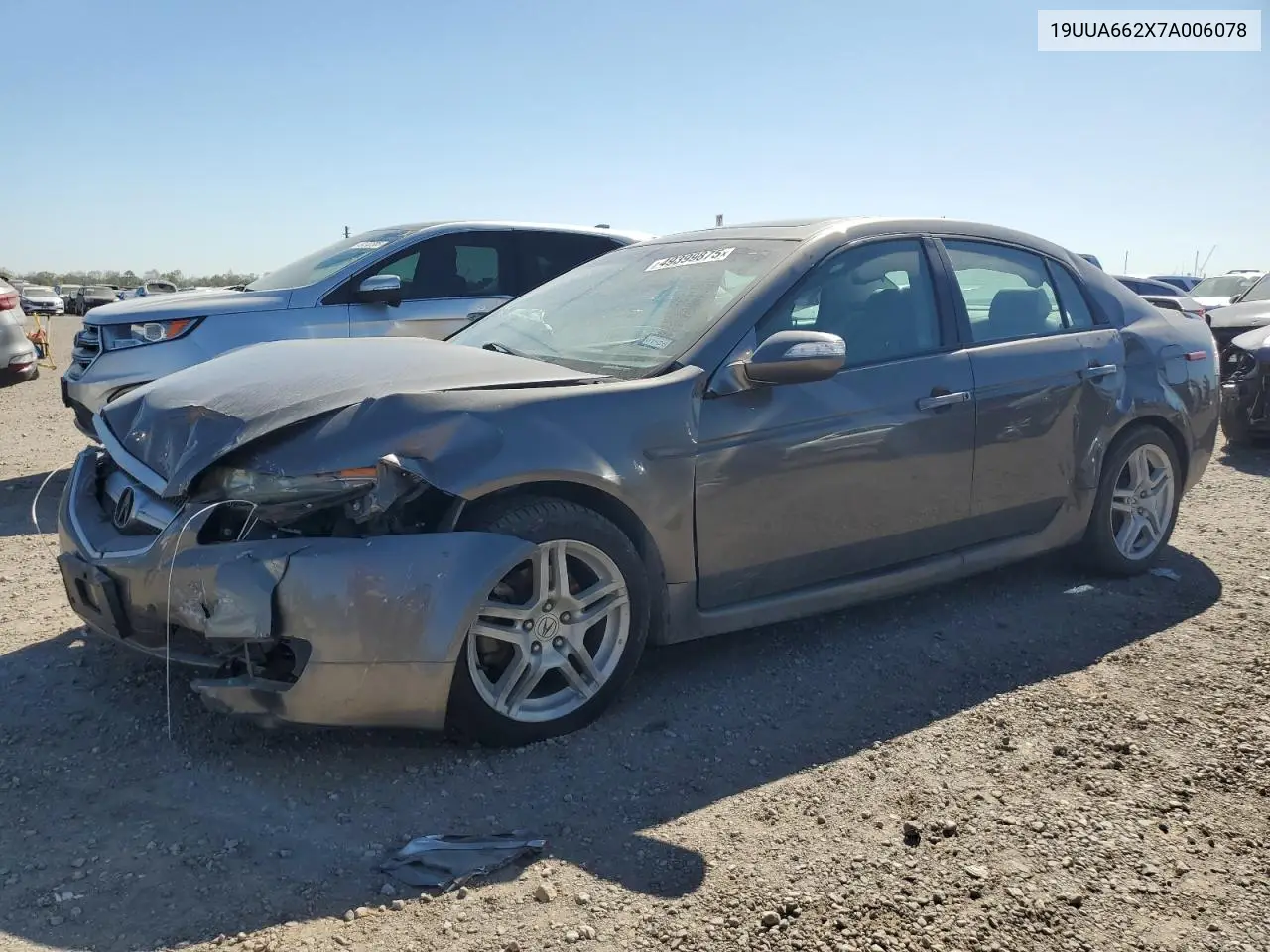 2007 Acura Tl VIN: 19UUA662X7A006078 Lot: 49399875