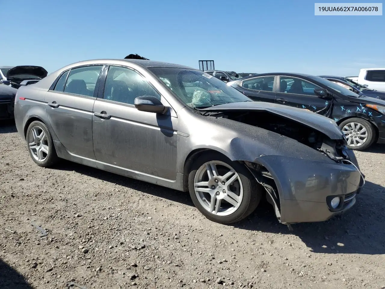 2007 Acura Tl VIN: 19UUA662X7A006078 Lot: 49399875