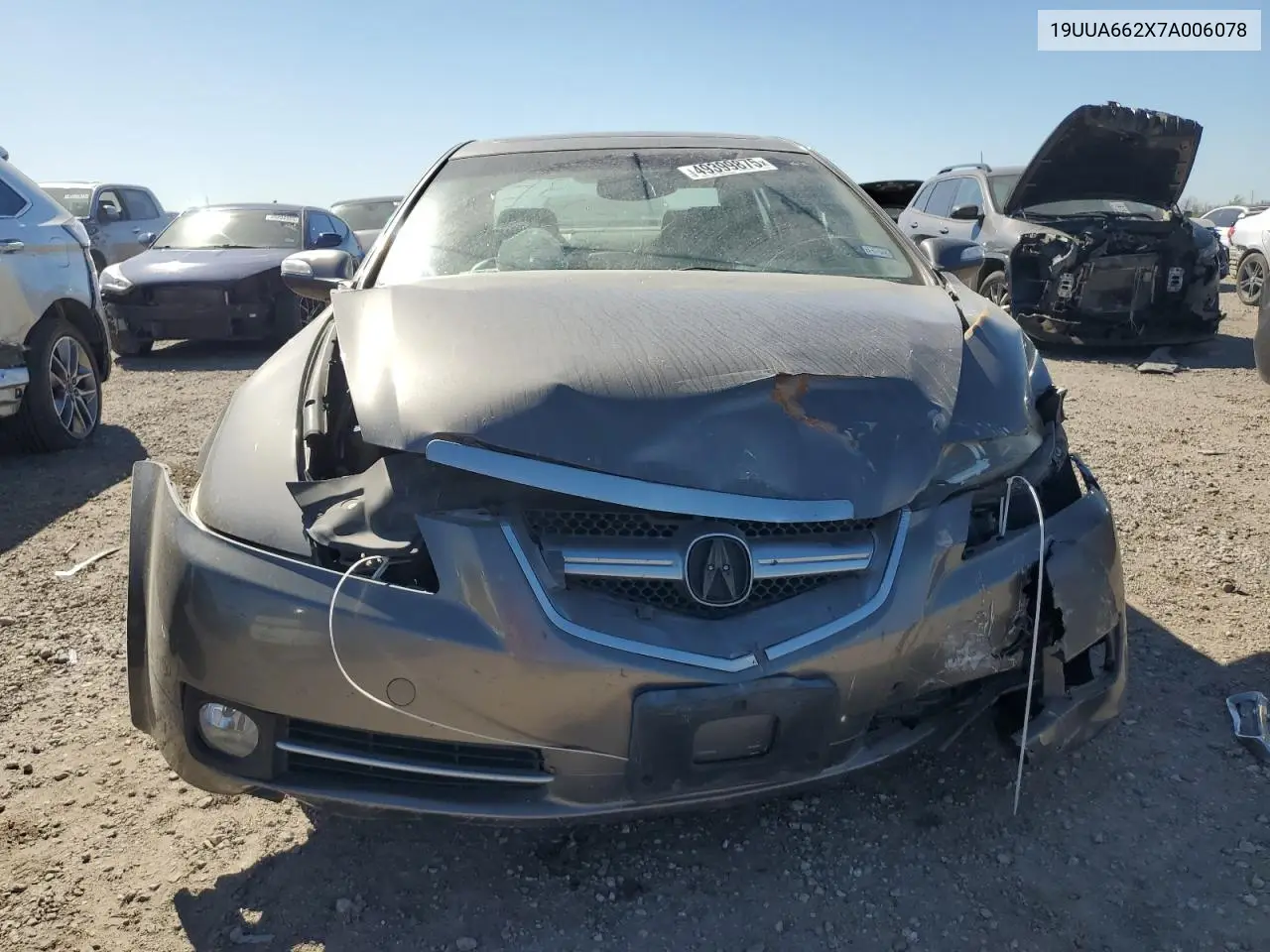 2007 Acura Tl VIN: 19UUA662X7A006078 Lot: 49399875