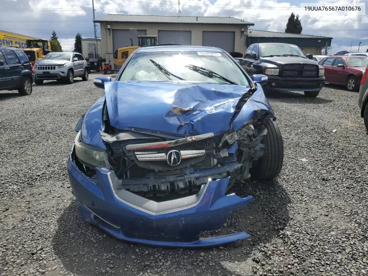 2007 Acura Tl Type S VIN: 19UUA76567A010676 Lot: 50989855