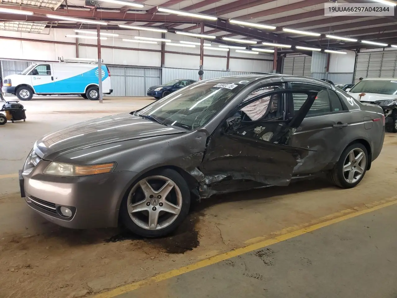 2007 Acura Tl VIN: 19UUA66297A042344 Lot: 51048315