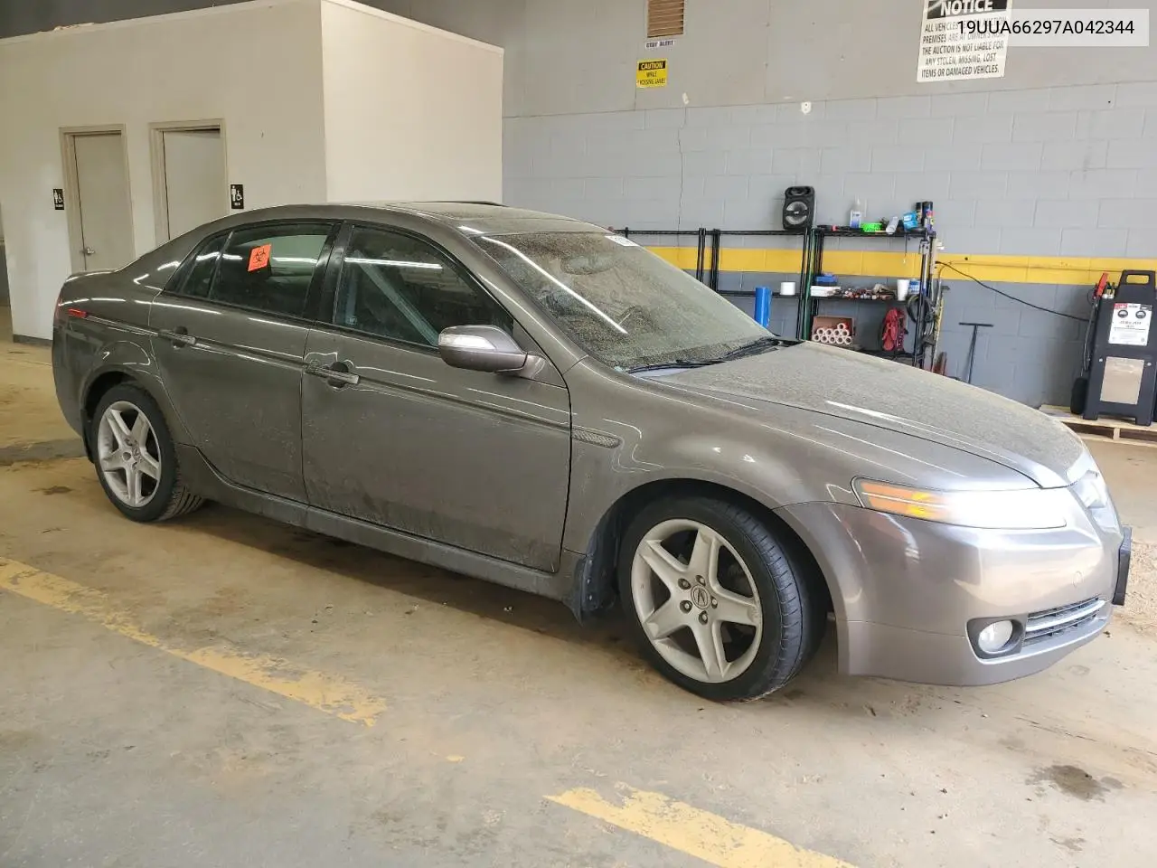 2007 Acura Tl VIN: 19UUA66297A042344 Lot: 51048315