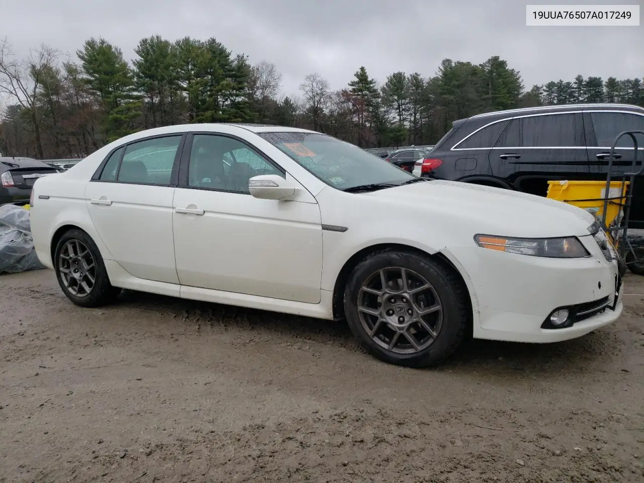 2007 Acura Tl Type S VIN: 19UUA76507A017249 Lot: 52172755