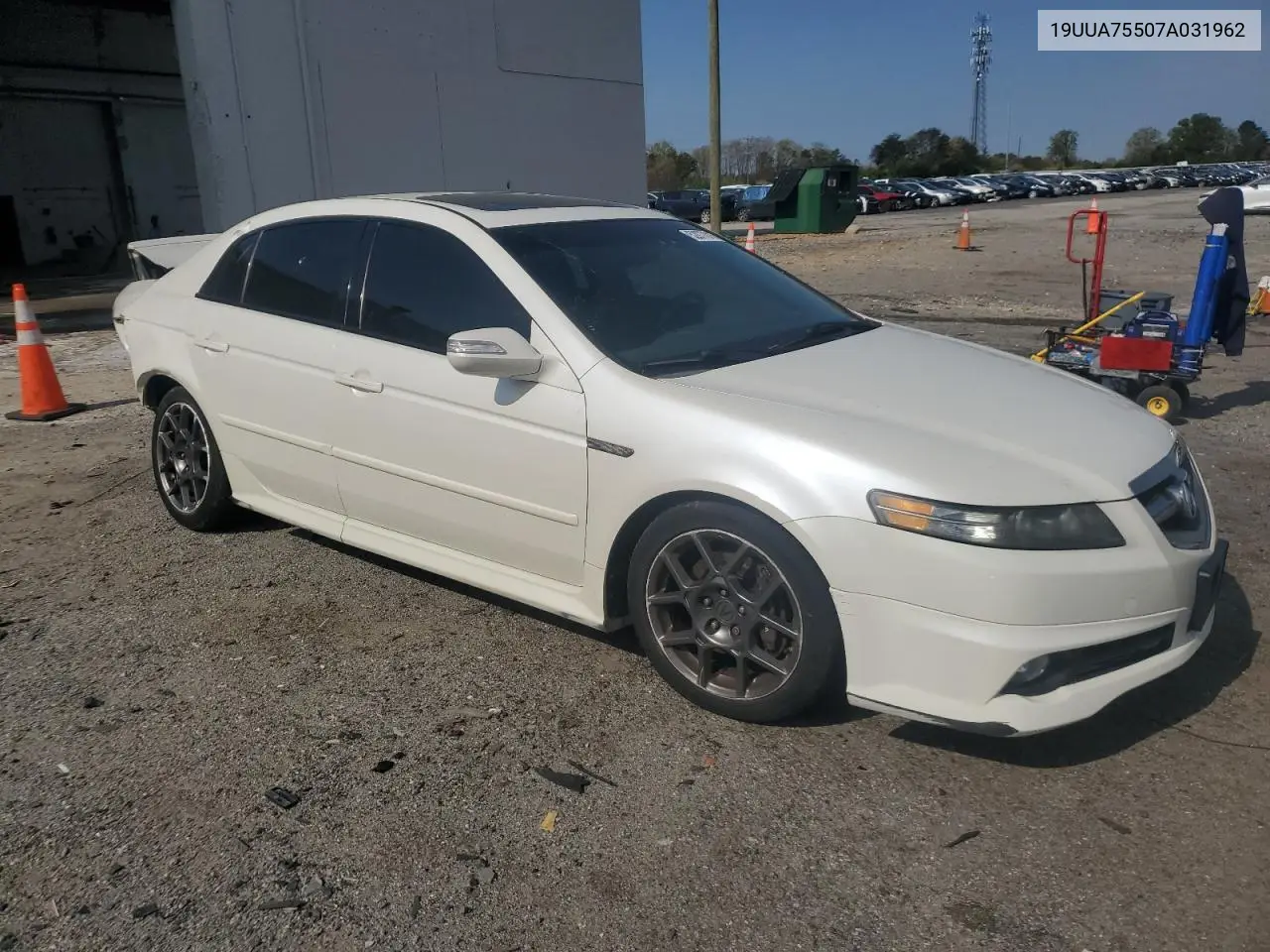 2007 Acura Tl Type S VIN: 19UUA75507A031962 Lot: 52877015