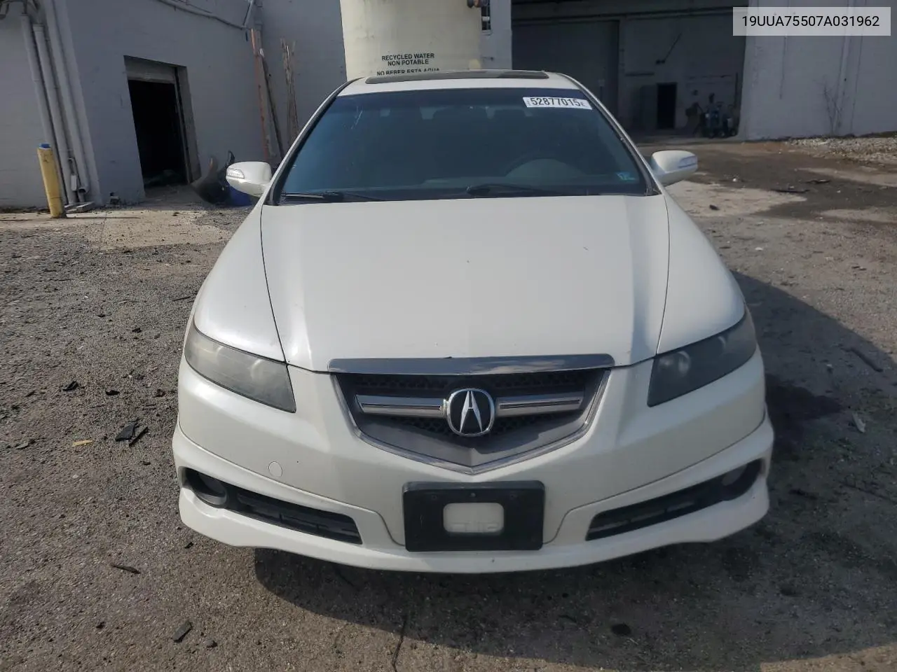 2007 Acura Tl Type S VIN: 19UUA75507A031962 Lot: 52877015