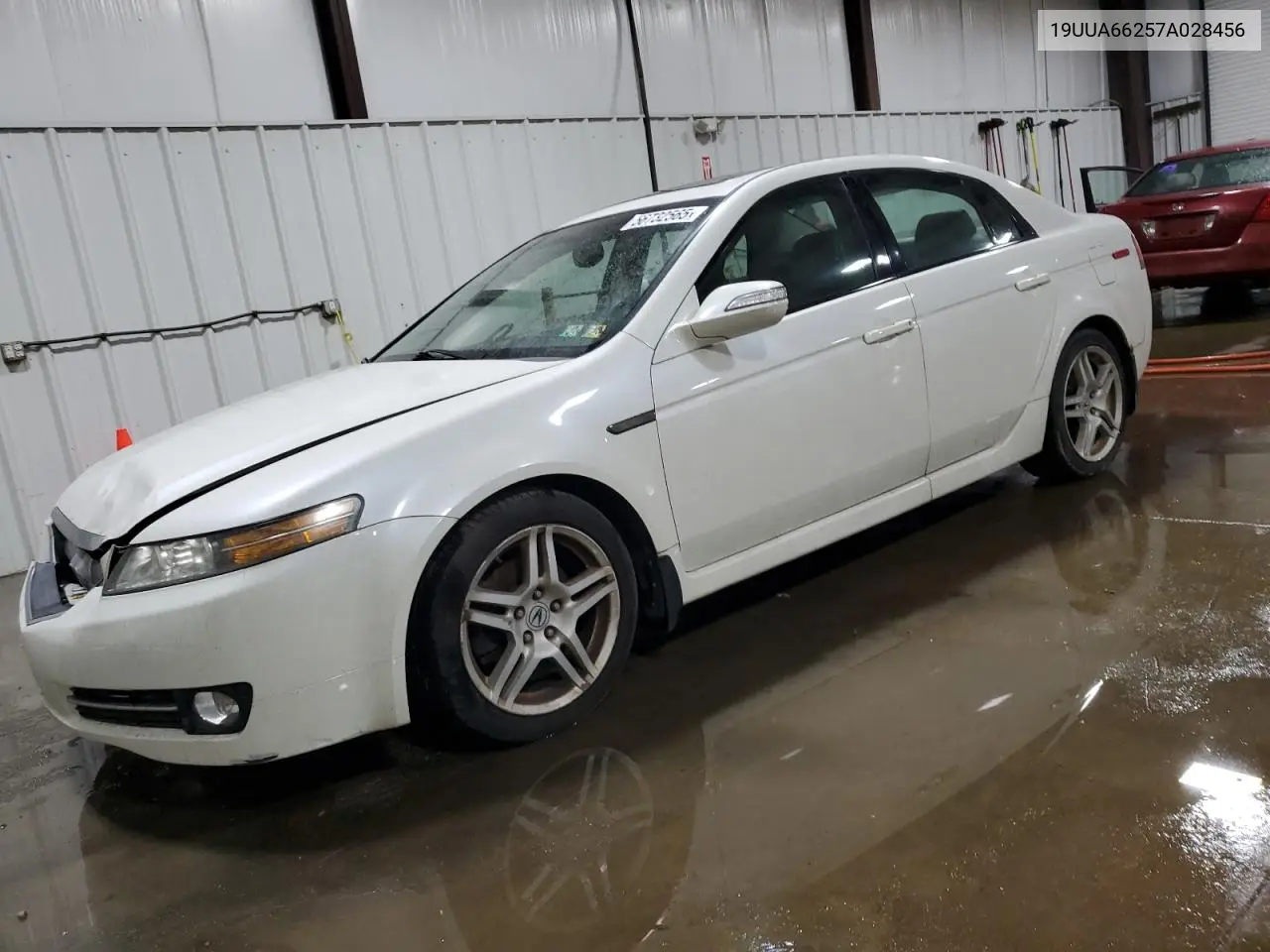 2007 Acura Tl VIN: 19UUA66257A028456 Lot: 56732565