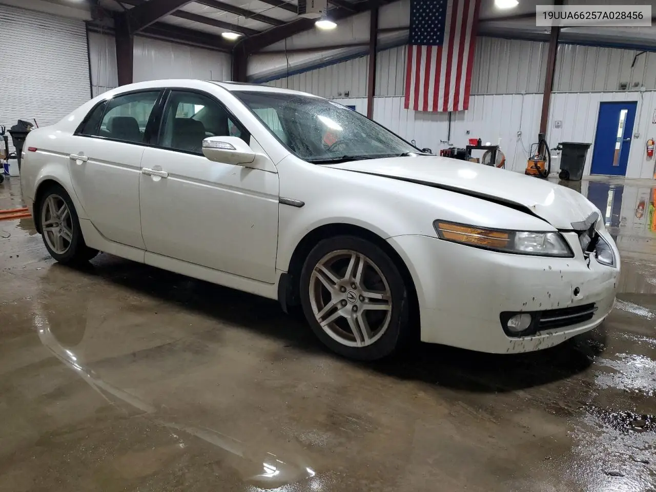 2007 Acura Tl VIN: 19UUA66257A028456 Lot: 56732565