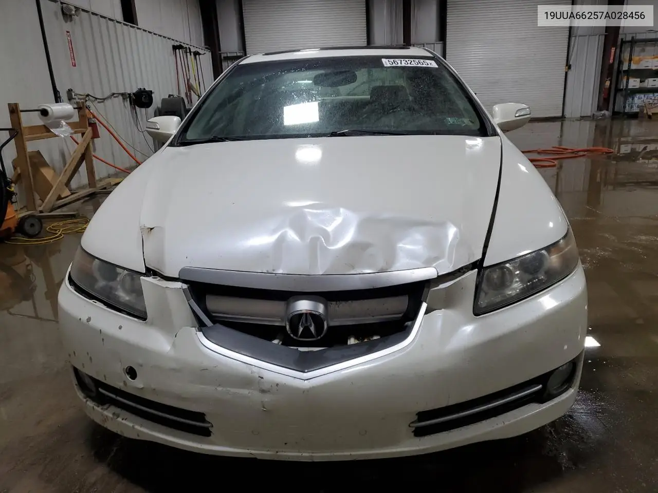2007 Acura Tl VIN: 19UUA66257A028456 Lot: 56732565