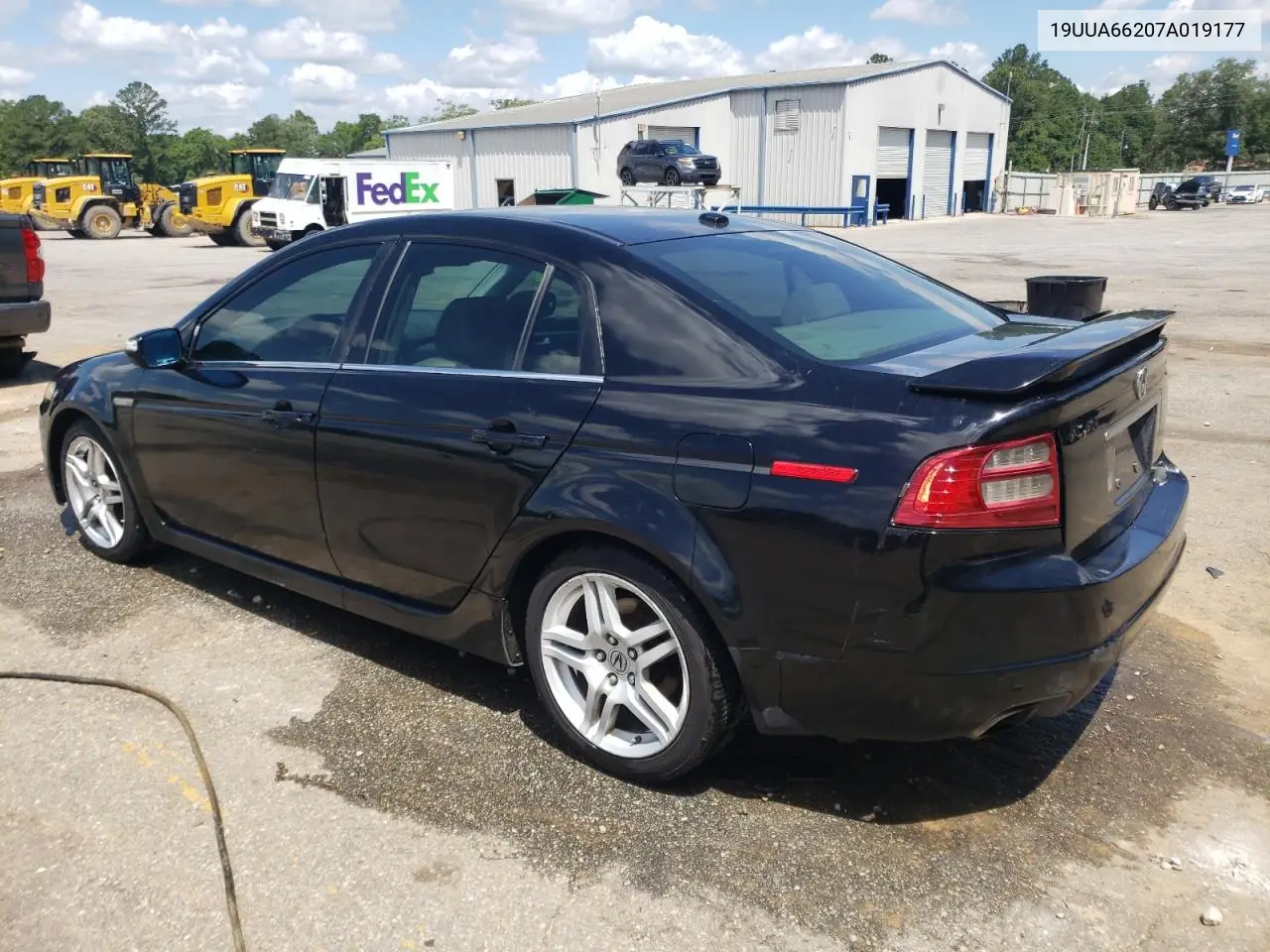 2007 Acura Tl VIN: 19UUA66207A019177 Lot: 56856165