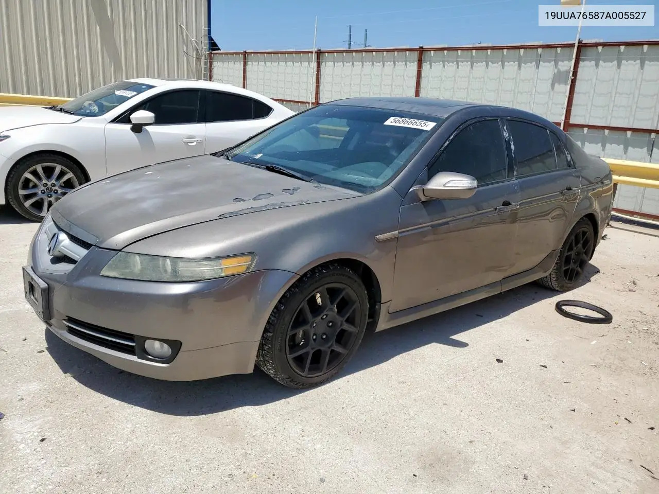 2007 Acura Tl Type S VIN: 19UUA76587A005527 Lot: 56866655