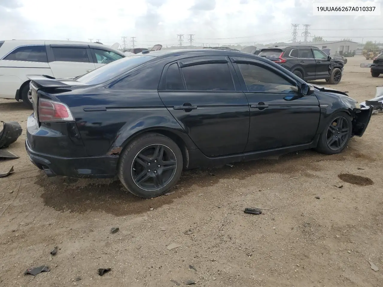 2007 Acura Tl VIN: 19UUA66267A010337 Lot: 56886965