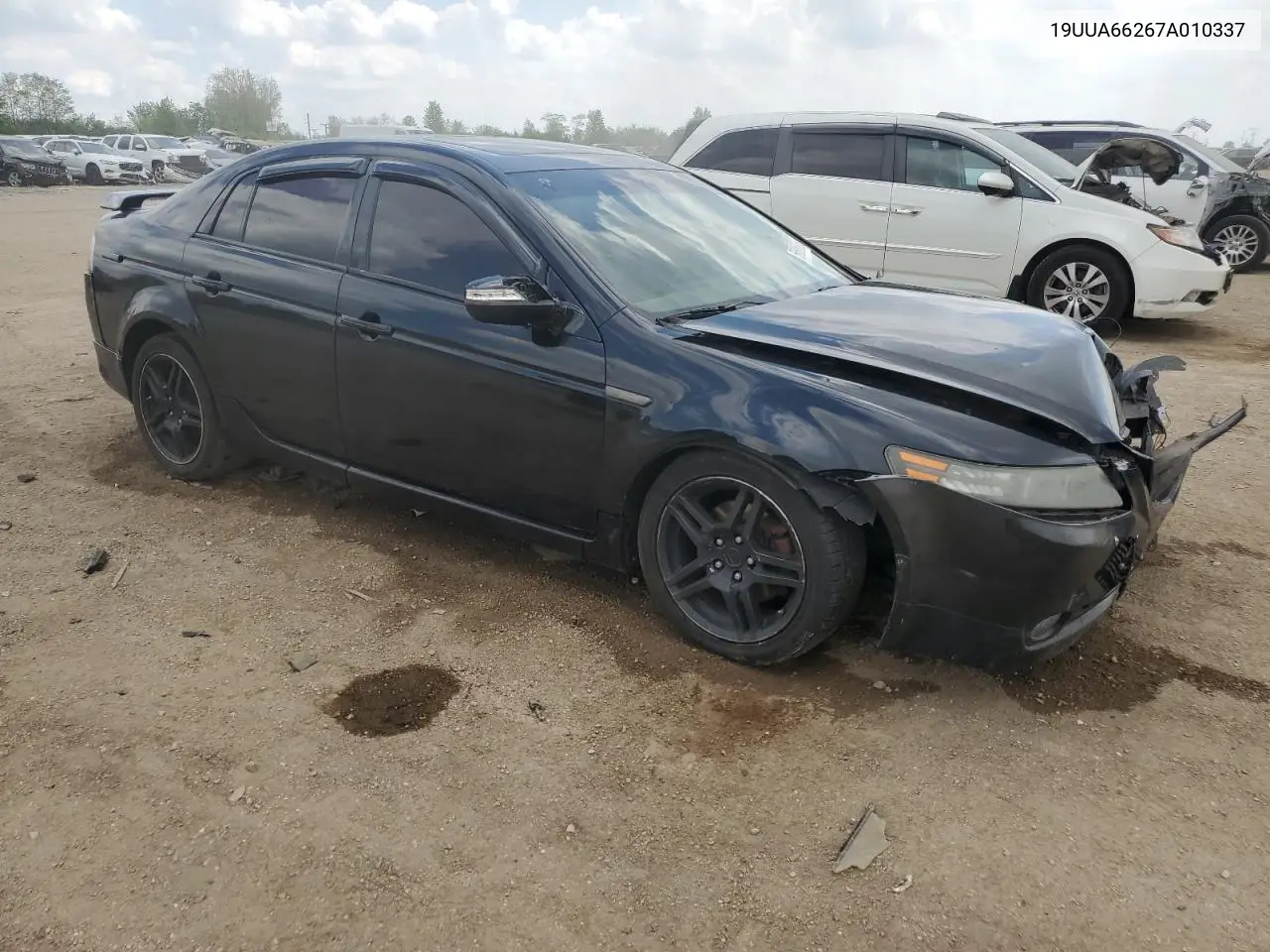 2007 Acura Tl VIN: 19UUA66267A010337 Lot: 56886965