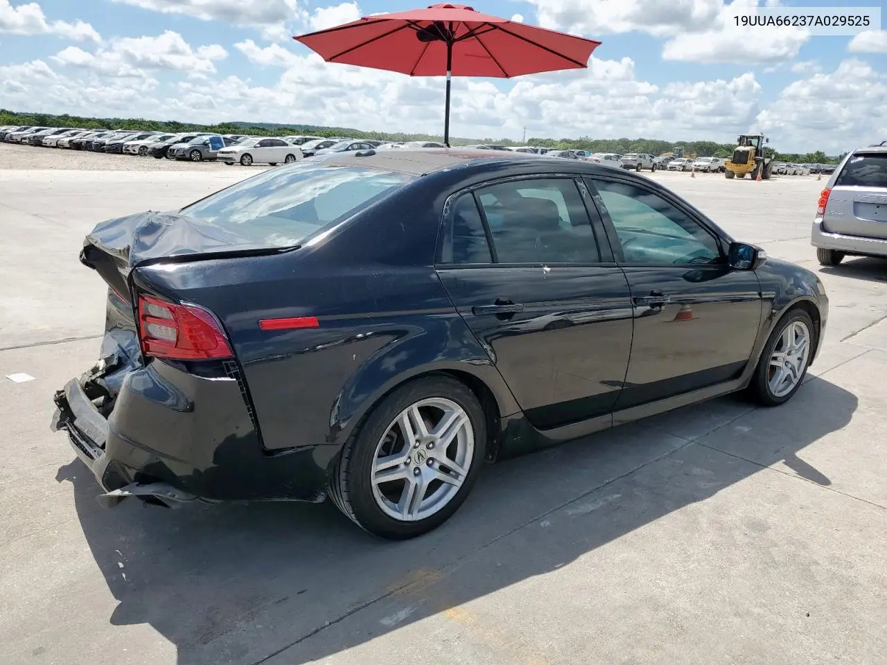 2007 Acura Tl VIN: 19UUA66237A029525 Lot: 61044805