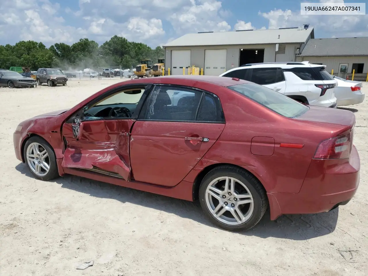 2007 Acura Tl VIN: 19UUA66247A007341 Lot: 61916445