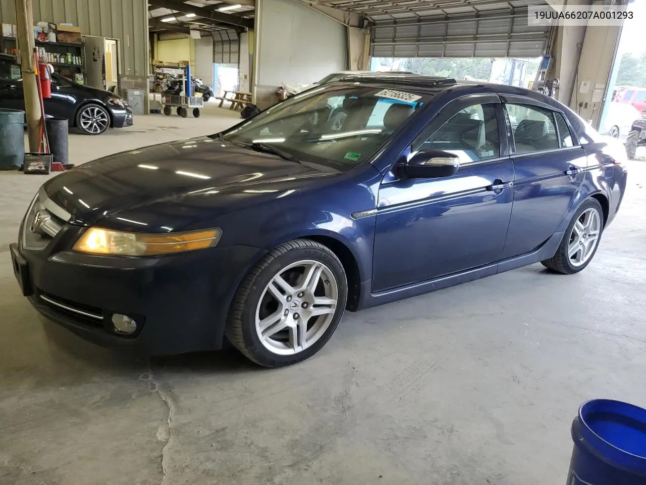 2007 Acura Tl VIN: 19UUA66207A001293 Lot: 62156325