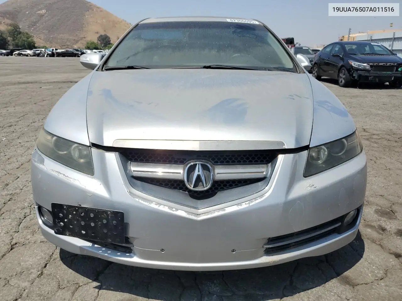 2007 Acura Tl Type S VIN: 19UUA76507A011516 Lot: 62306695