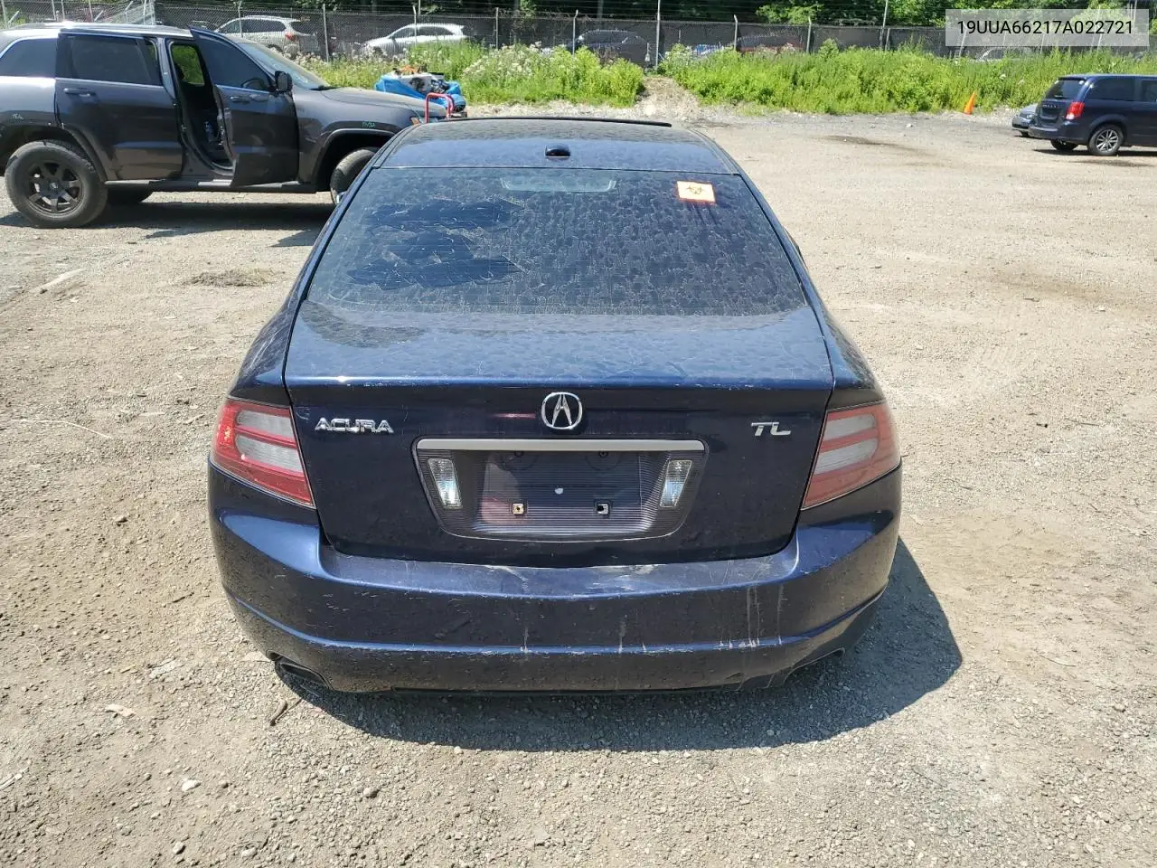 2007 Acura Tl VIN: 19UUA66217A022721 Lot: 62647075