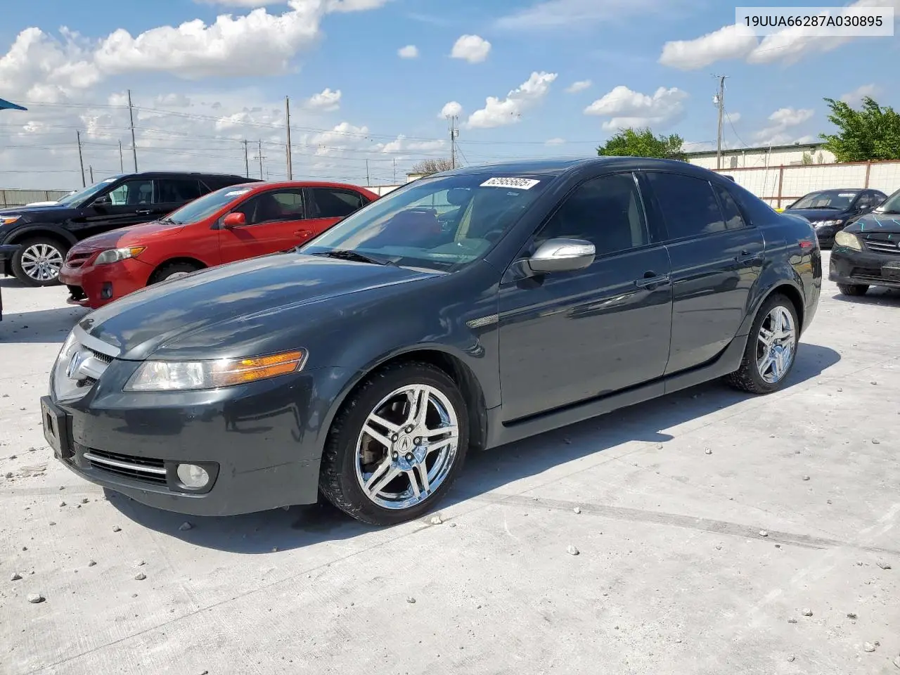 2007 Acura Tl VIN: 19UUA66287A030895 Lot: 62955605
