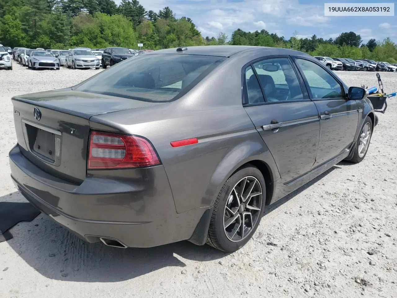 2008 Acura Tl VIN: 19UUA662X8A053192 Lot: 55840135