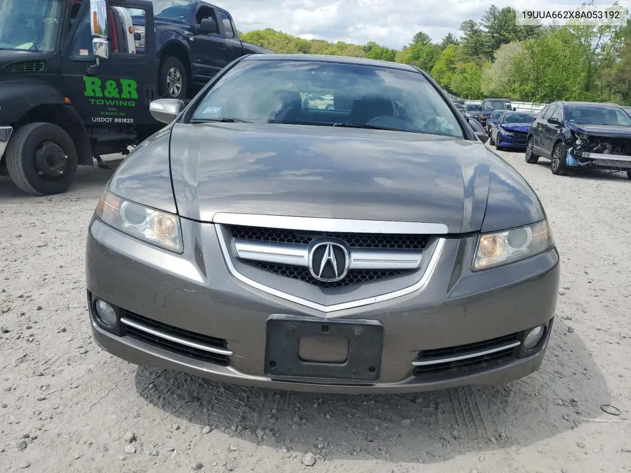 2008 Acura Tl VIN: 19UUA662X8A053192 Lot: 55840135