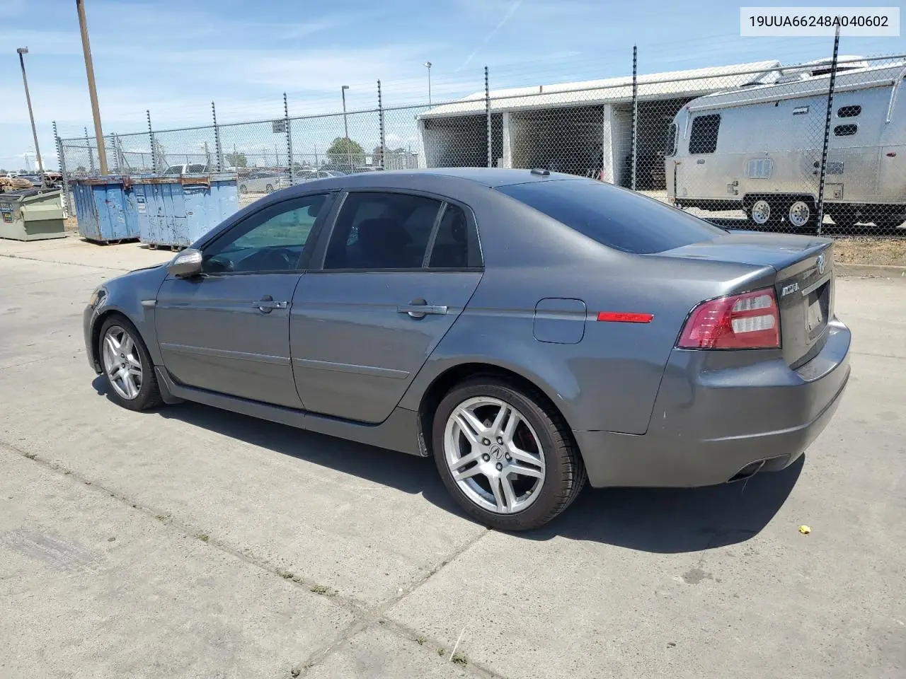 2008 Acura Tl VIN: 19UUA66248A040602 Lot: 57099195