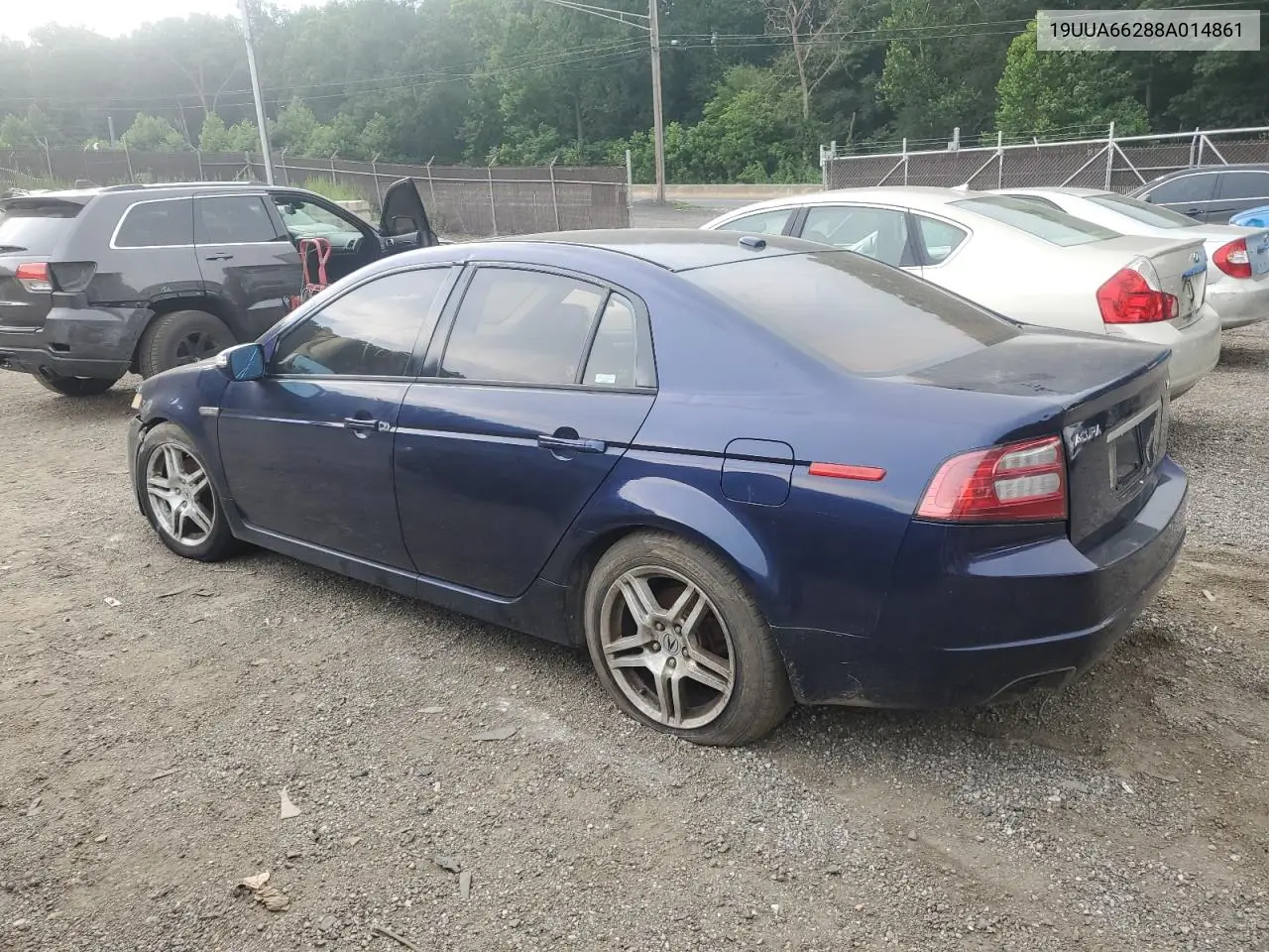 2008 Acura Tl VIN: 19UUA66288A014861 Lot: 62646135