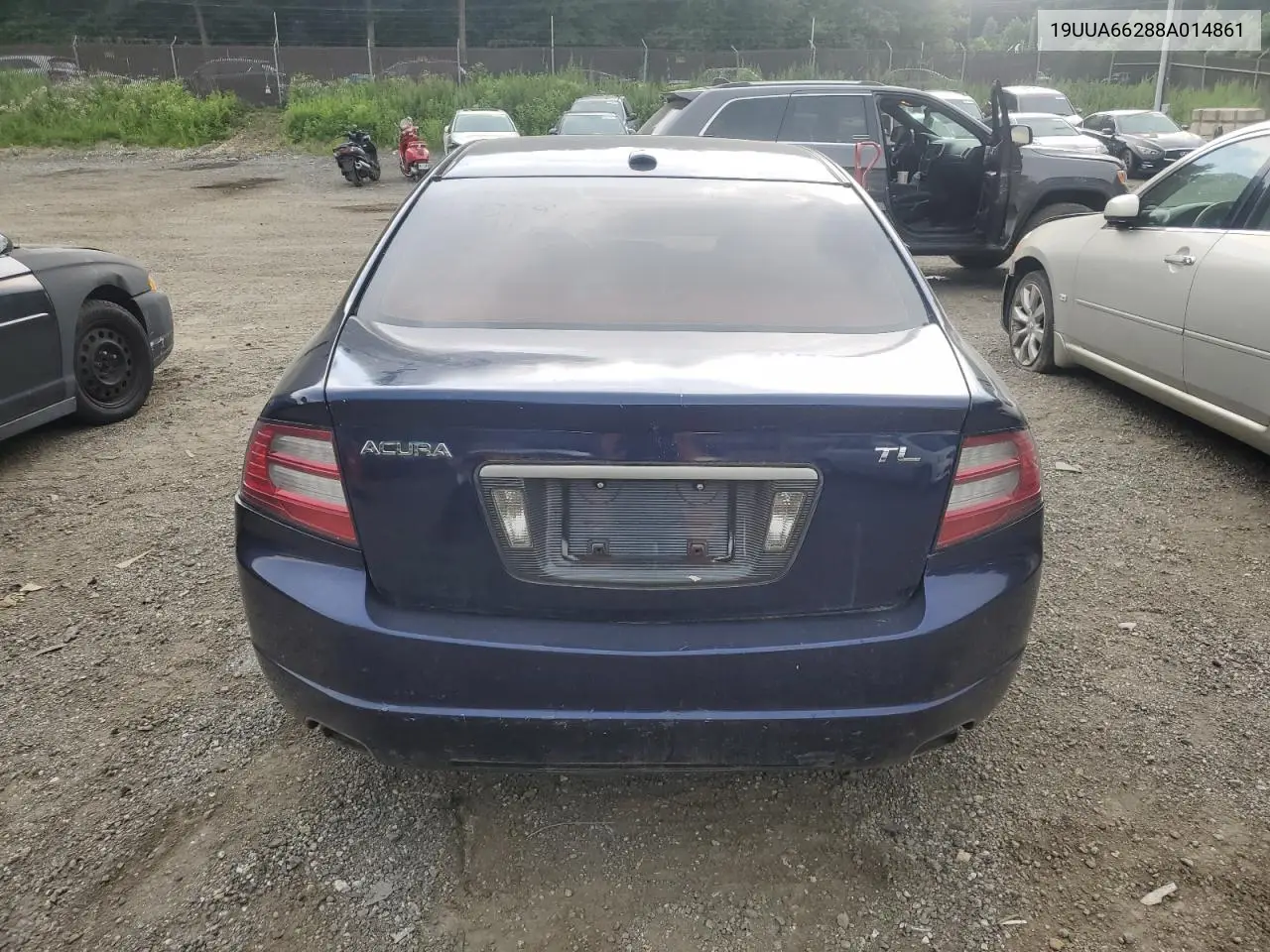 2008 Acura Tl VIN: 19UUA66288A014861 Lot: 62646135