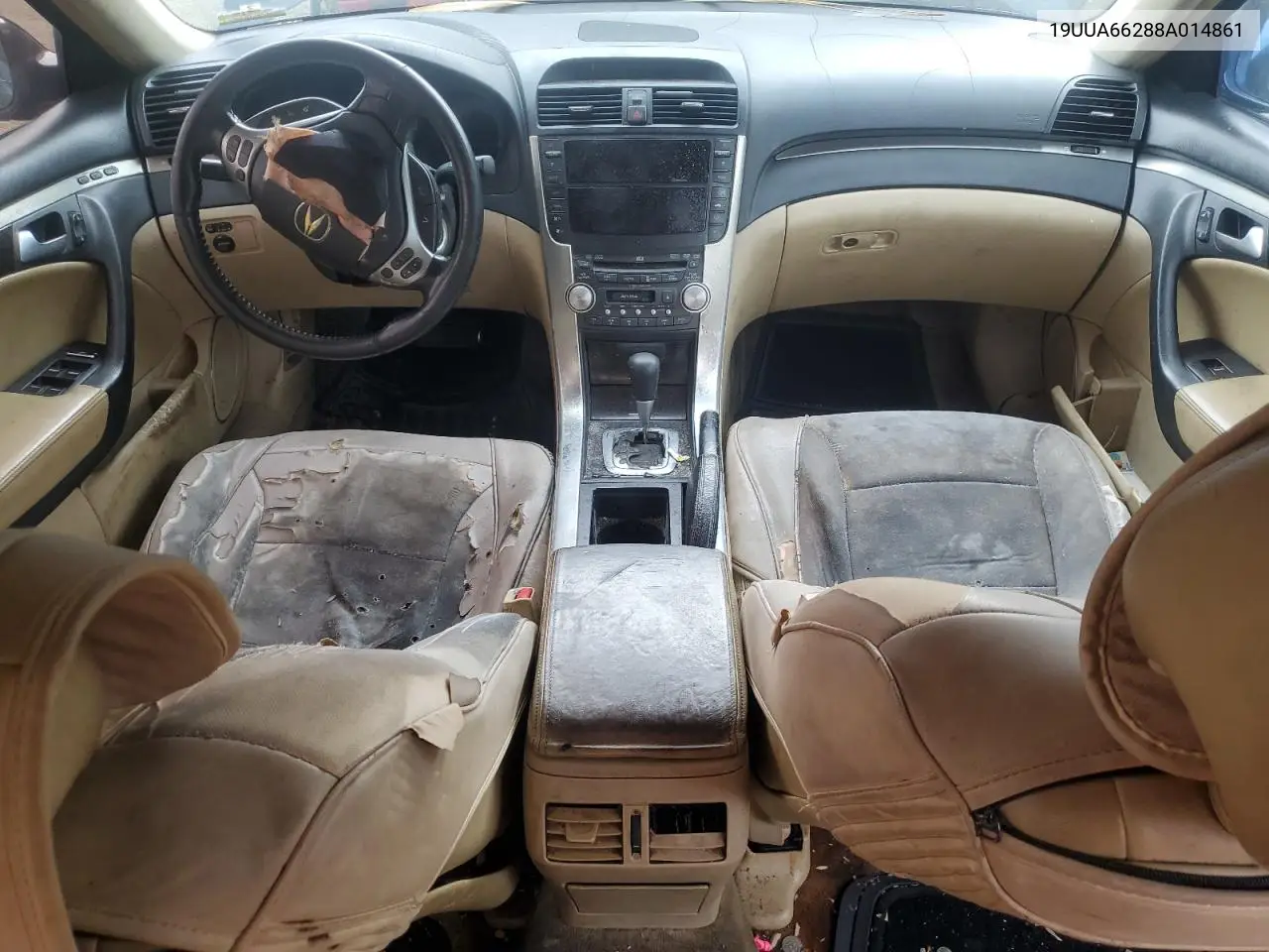 2008 Acura Tl VIN: 19UUA66288A014861 Lot: 62646135