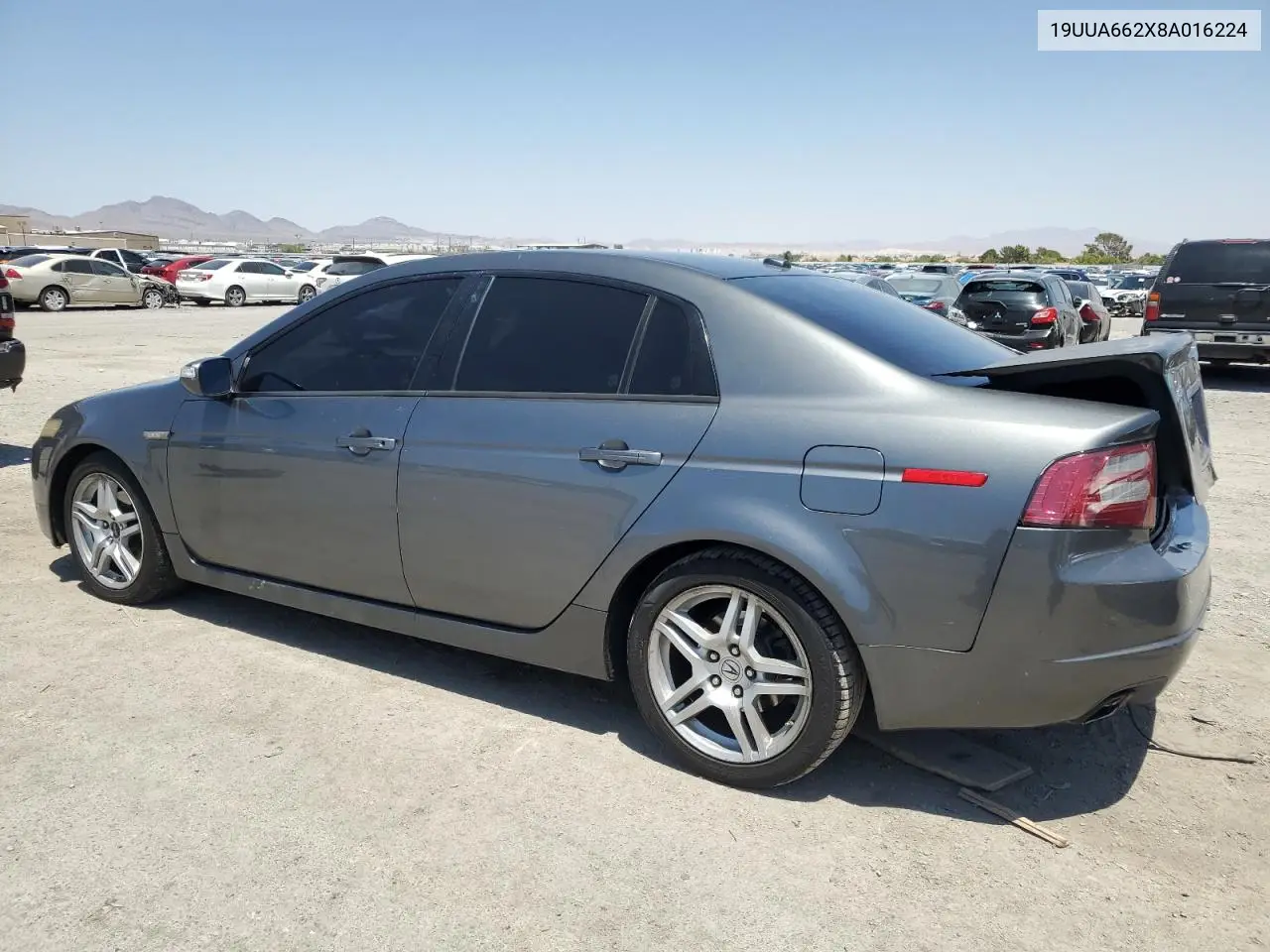 2008 Acura Tl VIN: 19UUA662X8A016224 Lot: 62911545