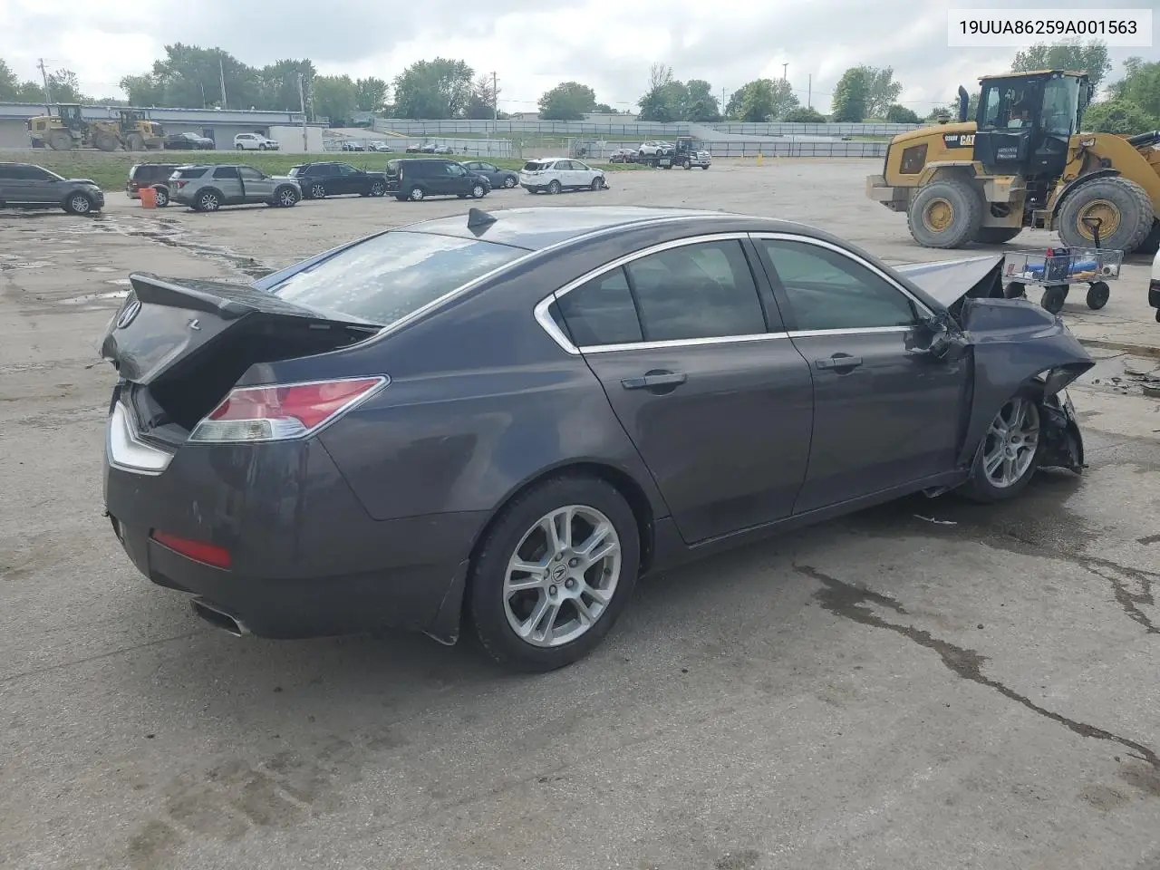 2009 Acura Tl VIN: 19UUA86259A001563 Lot: 55866725