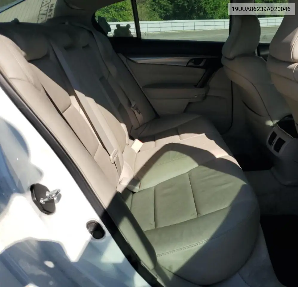 2009 Acura Tl VIN: 19UUA86239A020046 Lot: 56014735