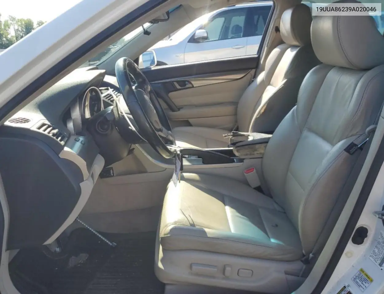 2009 Acura Tl VIN: 19UUA86239A020046 Lot: 56014735