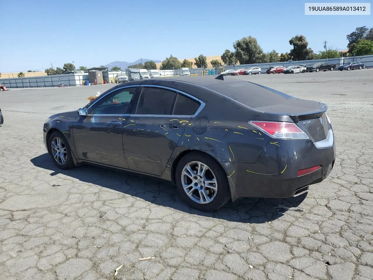 2009 Acura Tl VIN: 19UUA86589A013412 Lot: 62710305