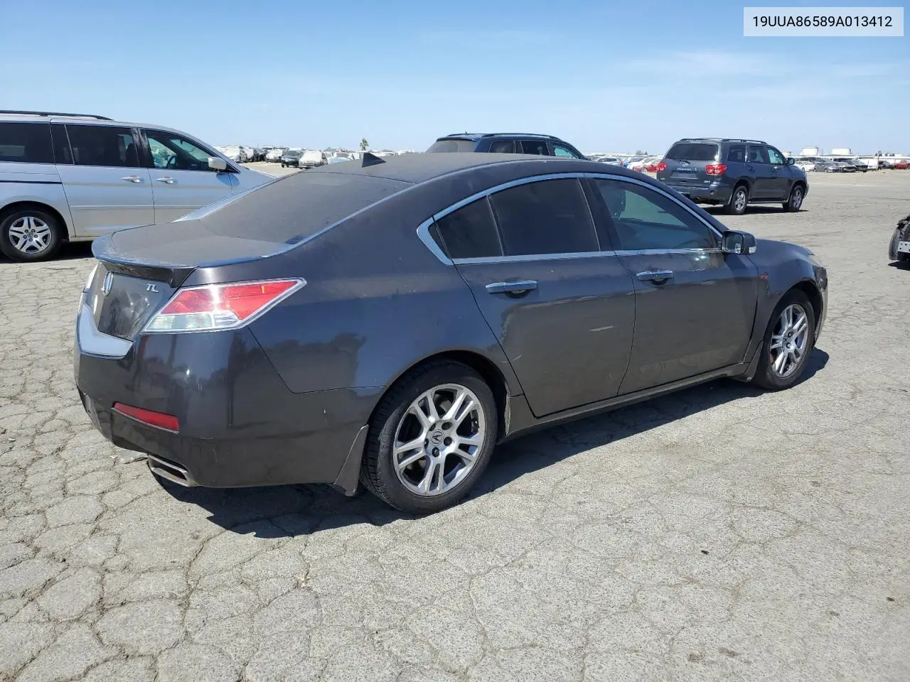 2009 Acura Tl VIN: 19UUA86589A013412 Lot: 62710305