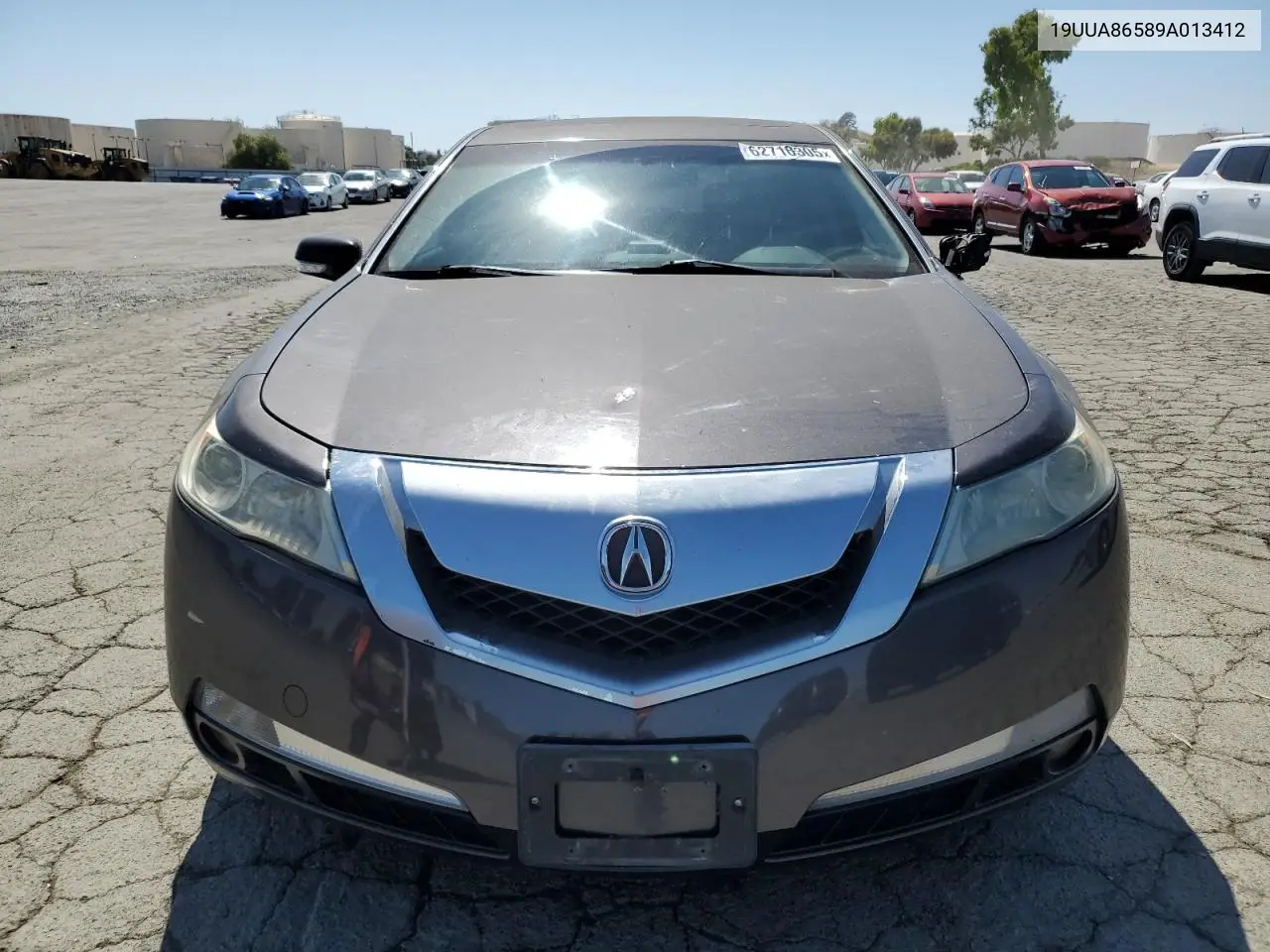 2009 Acura Tl VIN: 19UUA86589A013412 Lot: 62710305
