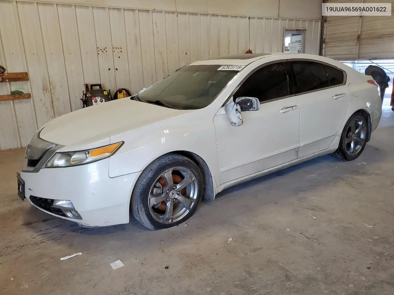 2009 Acura Tl VIN: 19UUA96569A001622 Lot: 62923715