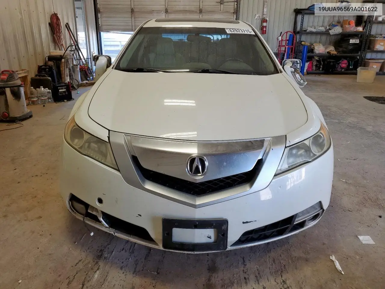 2009 Acura Tl VIN: 19UUA96569A001622 Lot: 62923715