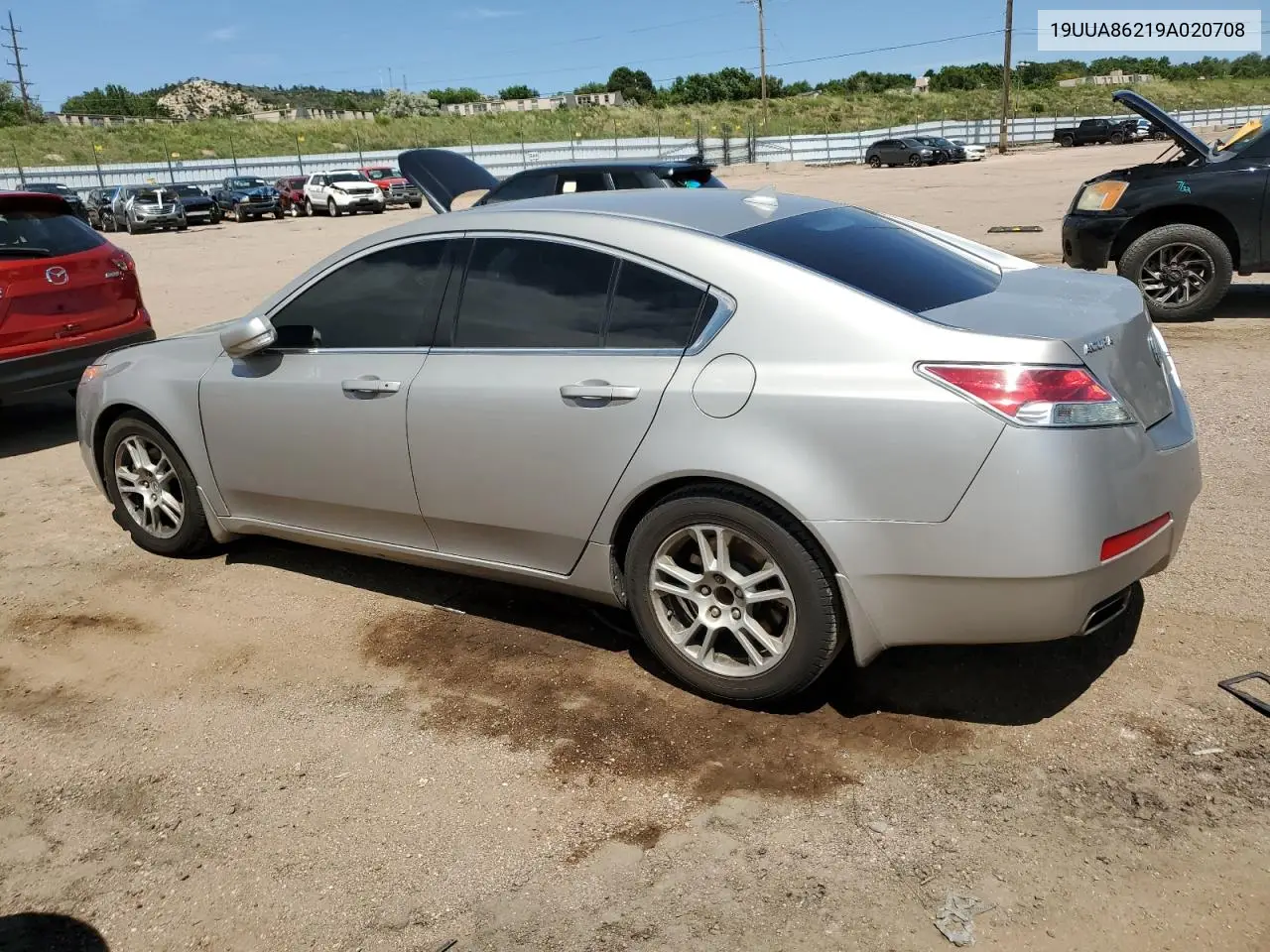 2009 Acura Tl VIN: 19UUA86219A020708 Lot: 63367145