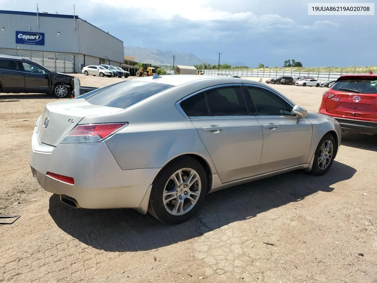 2009 Acura Tl VIN: 19UUA86219A020708 Lot: 63367145