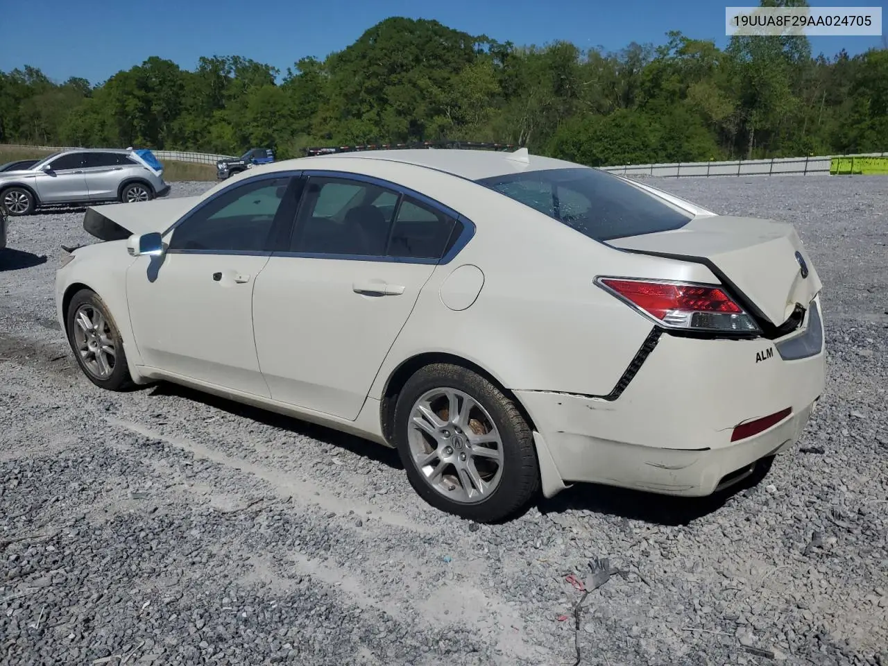 2010 Acura Tl VIN: 19UUA8F29AA024705 Lot: 52616705