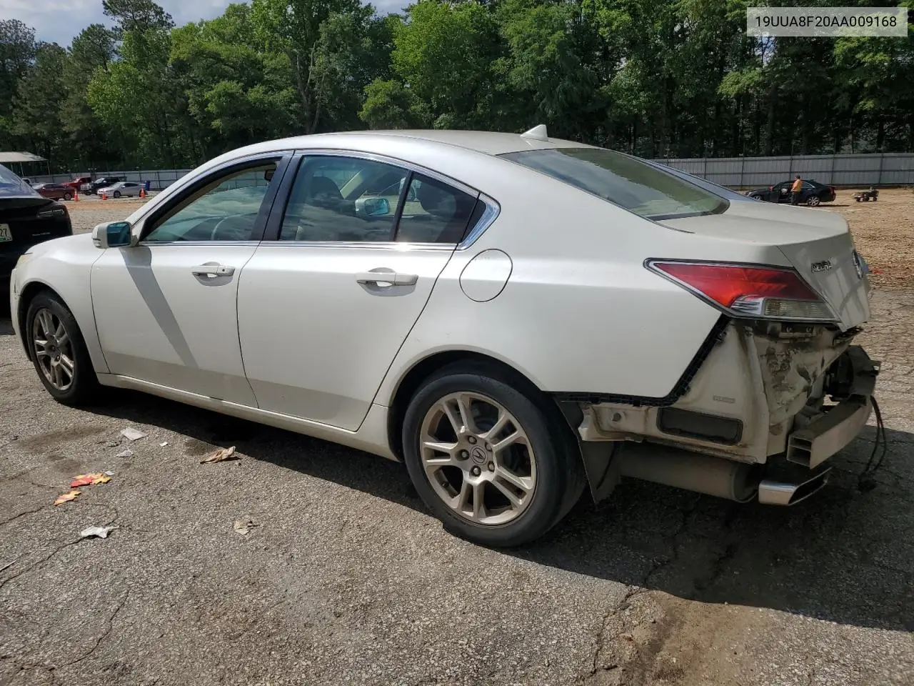 2010 Acura Tl VIN: 19UUA8F20AA009168 Lot: 54758085