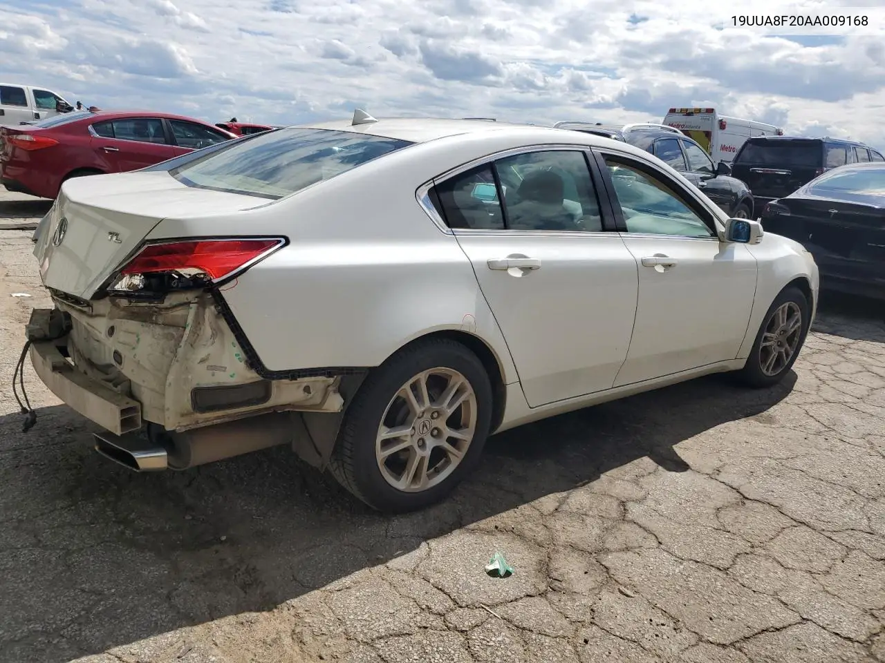 2010 Acura Tl VIN: 19UUA8F20AA009168 Lot: 54758085