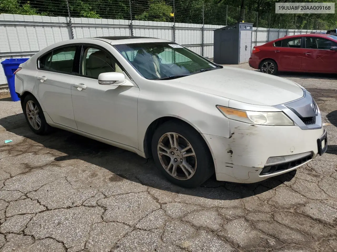 2010 Acura Tl VIN: 19UUA8F20AA009168 Lot: 54758085