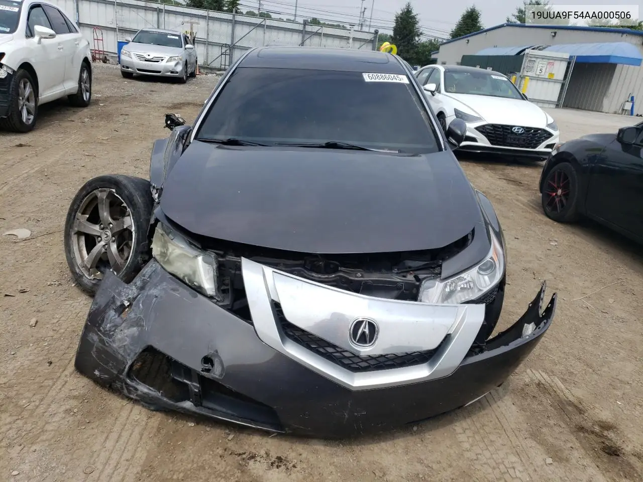 2010 Acura Tl VIN: 19UUA9F54AA000506 Lot: 60886045