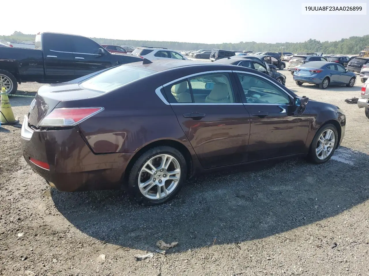 2010 Acura Tl VIN: 19UUA8F23AA026899 Lot: 61086775