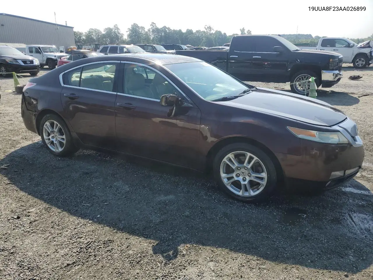 2010 Acura Tl VIN: 19UUA8F23AA026899 Lot: 61086775